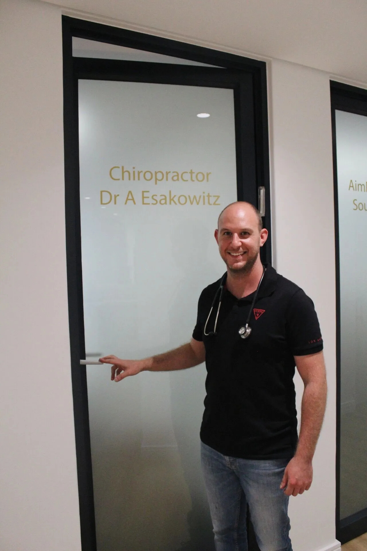 Dr Adam Esakowitz, chiropractor at Joint Effort Chiropractic